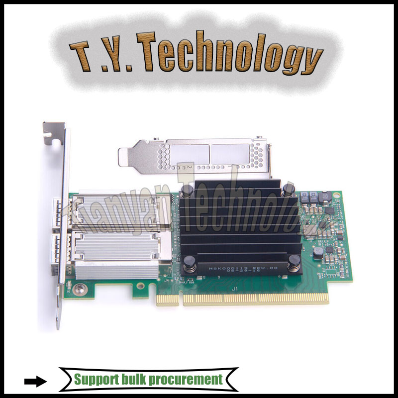 100Gbe Qsfp28 Network Card - Kartu Jaringan Adaptor PCIe Mellanox MCX416A-CAT