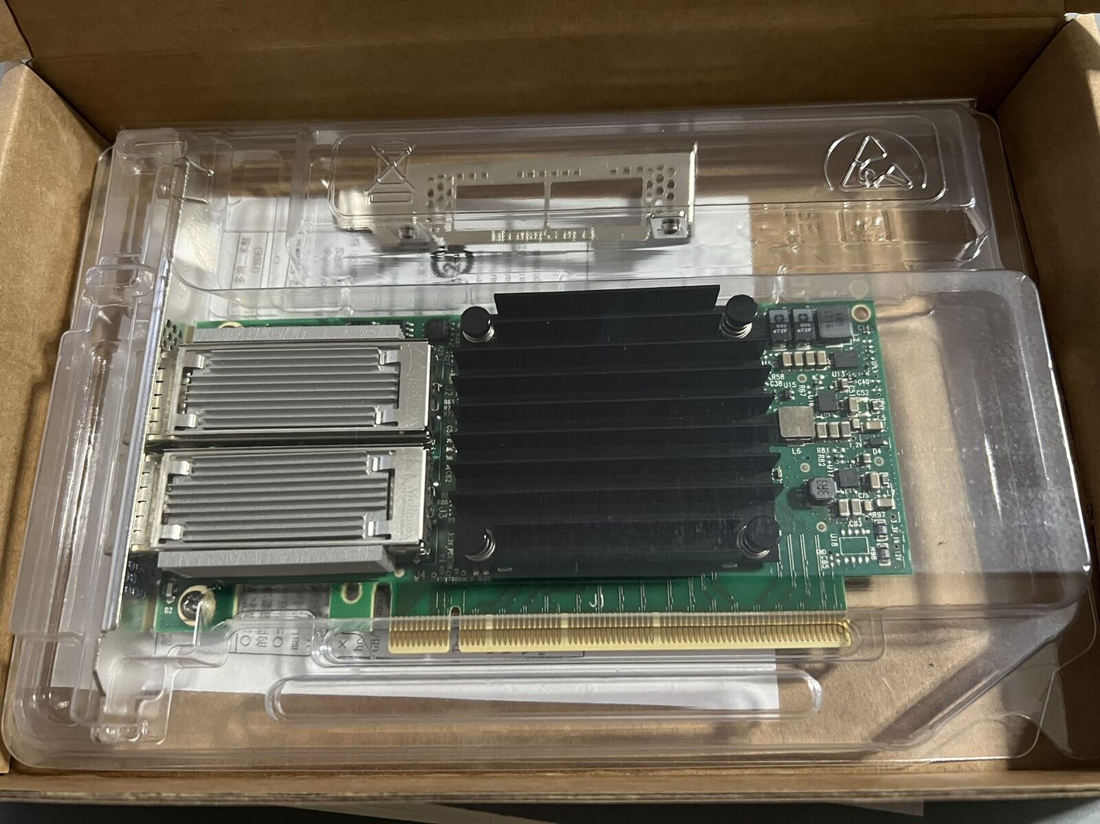 Kartu Jaringan Adaptor PCIe Me - 100Gbe Qsfp28 Network Card ulasan dan harga